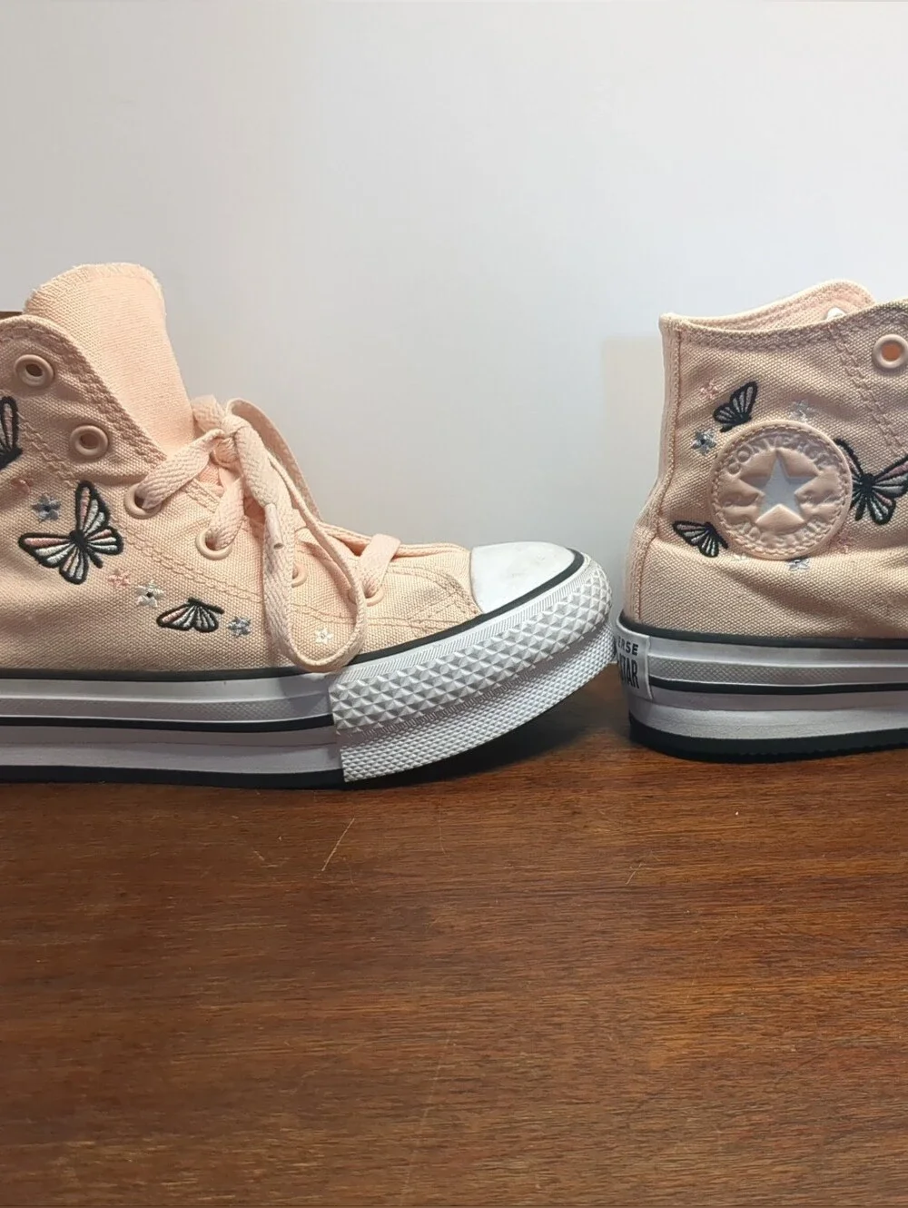 CONVERSE Chuck Taylor All Star EVA Lift Platform Sneakers Pink Kids Size US 1Y